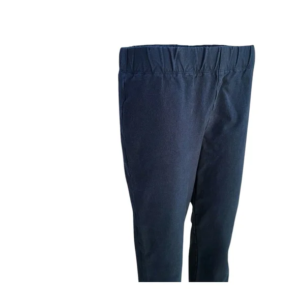 Kobi Halperin Meghan Flared Navy Pants Medium Waist 28 Inseam 31 NWT $258